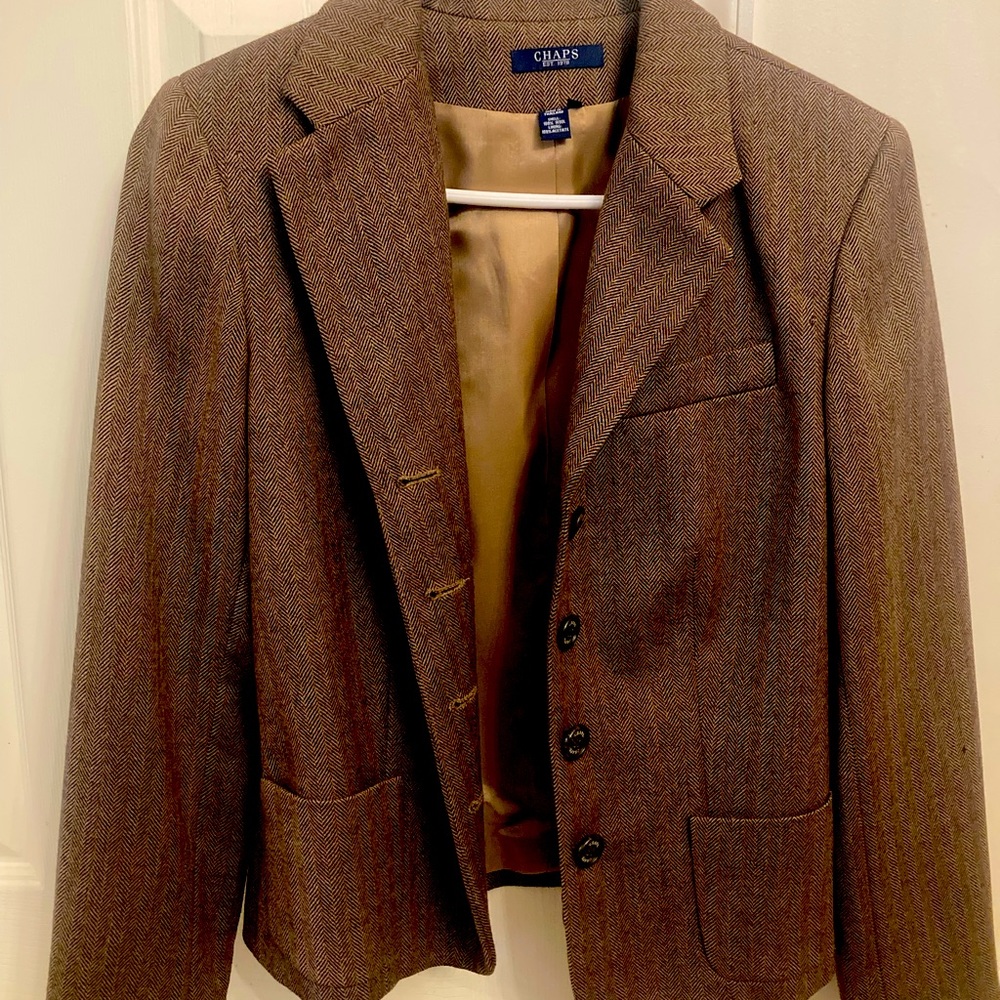 Brown Blazer Jacket